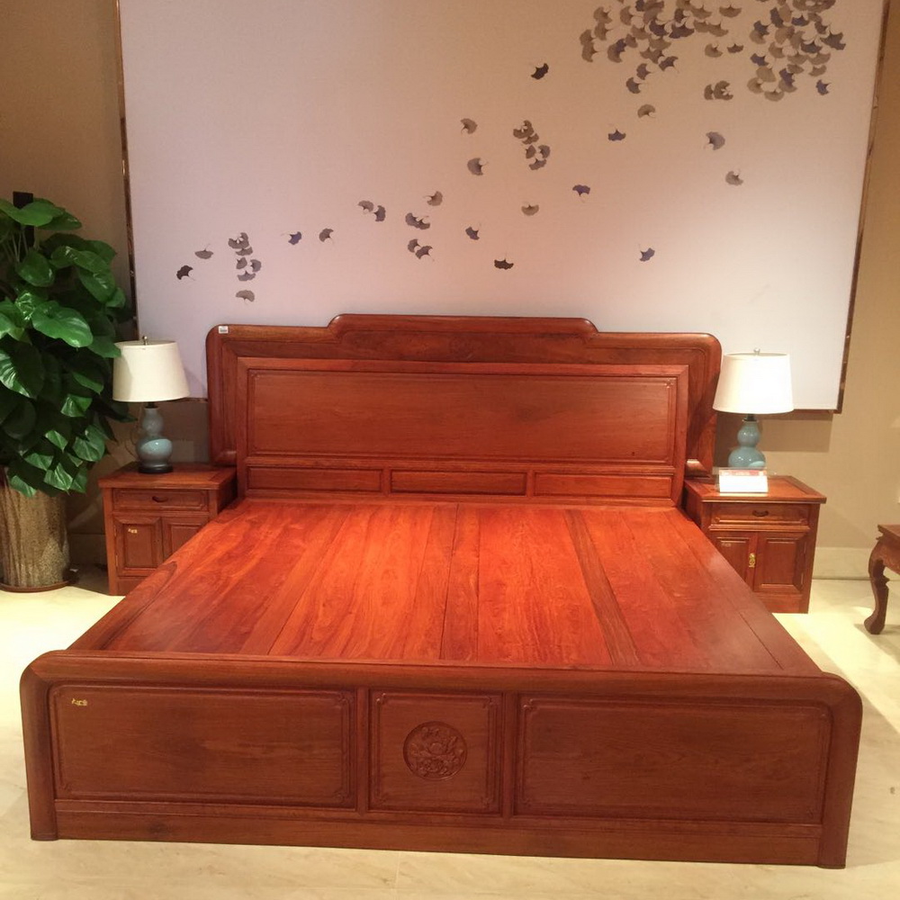 缅甸花梨大床